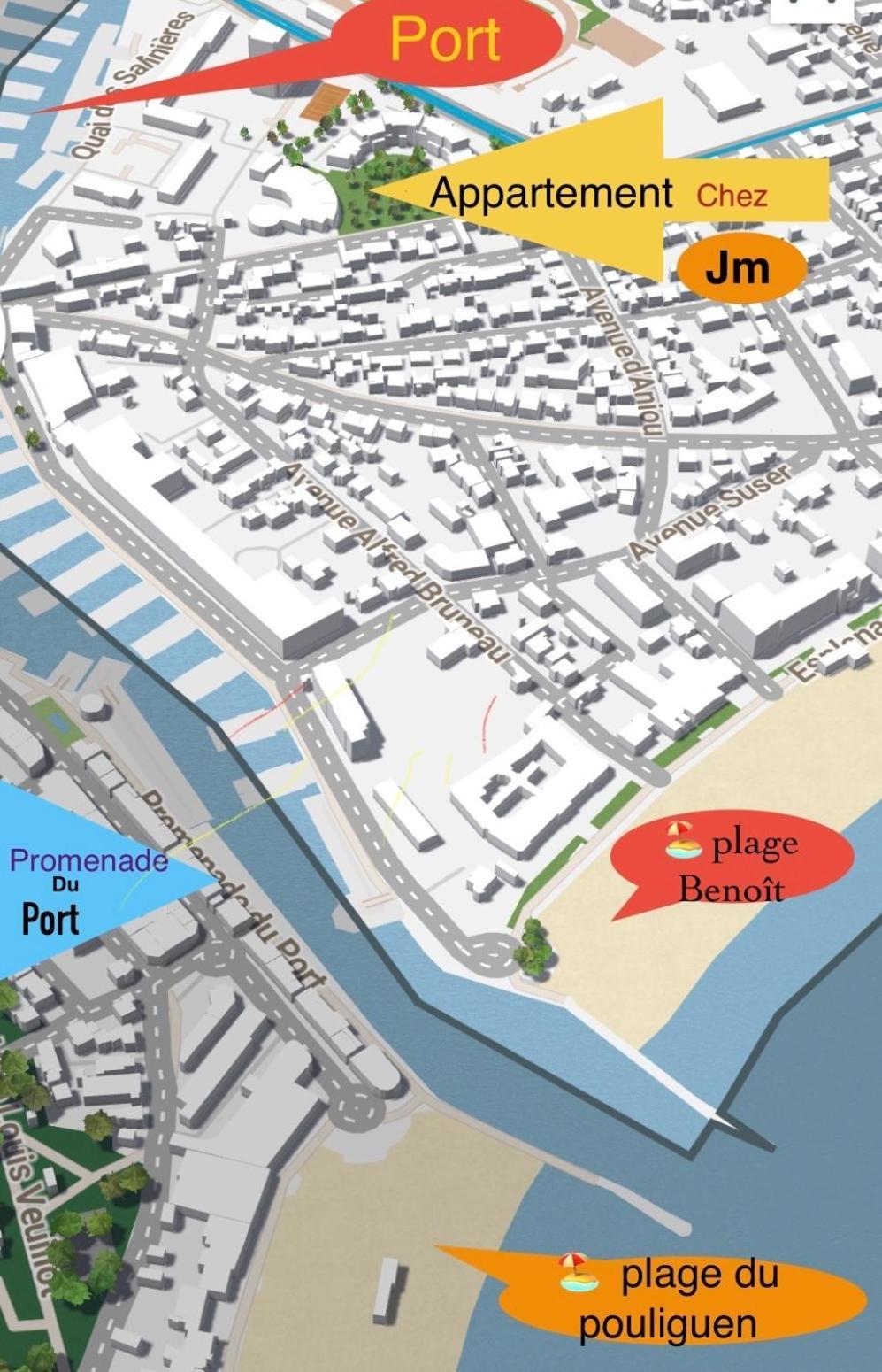 Appt Lumineux & Calme , Idealement Bien Situe , Velo A Disposition La Baule-Escoublac Esterno foto